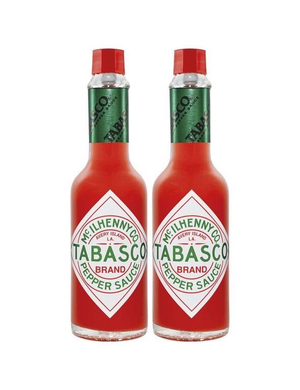 2x Tabasco Red Pepper Sauce 60ml, hi-res image number null