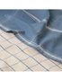 2pc J.Elliot 50x70cm Check Tea Towels/Cloth Cotton Kitchen Dry Steel Blue & Sand, hi-res