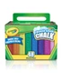 48pc Crayola Washable Sidewalk Coloured Non Toxic Chalk Sticks Kids/Children 3y, hi-res
