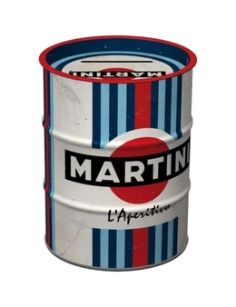 Nostalgic-Art 11.5cm/600ml Round Money Box Oil Martini L'Aperitivo Coin Storage