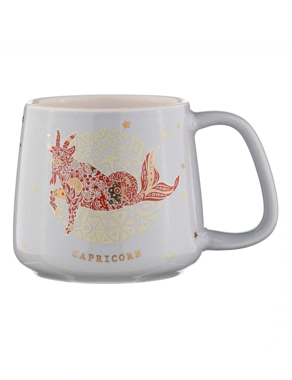 Ashdene Tattoo Zodiac 390ml Capricorn Mug New Bone China Tea/Coffee Drinking Cup, hi-res image number null