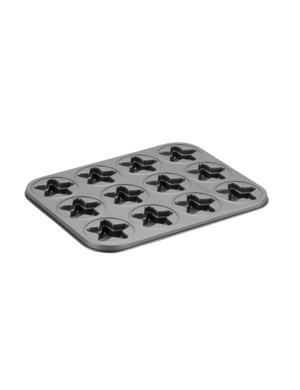 Cake Boss 12 Cup Non Stick Steel Molded Star Cookie Pan Mold/Oven Baking Tin, hi-res image number null