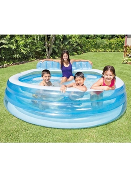 Intex 229cm Swim Centre Family Lounge Inflatable Swimming Pool