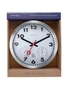 NeXtime 35cm Arabic Temperature Outdoor Wall Clock w/ Thermometer/Hygrometer WHT, hi-res