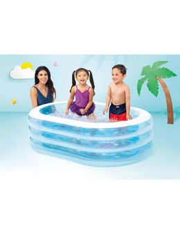 Intex My Sea Friends Kids 163cm Inflatable Swimming Pool Outdoor Garden Fun Play