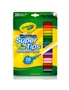 20pc Crayola Super Tips Washable Coloured Non Toxic Markers Art Crafts Kids 3y+, hi-res