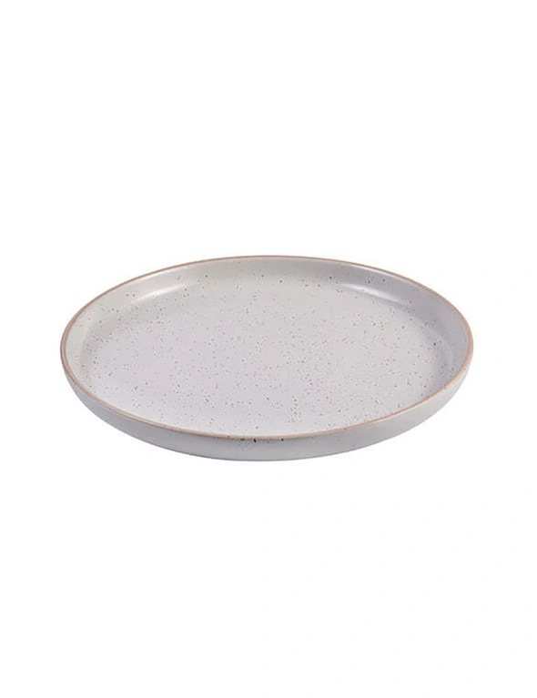 Ladelle Nestle Round 32cm Platter/Plate Stoneware Food Server/Serveware Grey, hi-res image number null