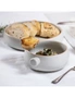 4x Ladelle Nestle Gratin Soup/Pasta 20.4cm Round Stoneware Bowl Dinner Dish WHT, hi-res