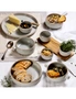 4x Ladelle Nestle Gratin Soup/Pasta 20.4cm Round Stoneware Bowl Dinner Dish WHT, hi-res