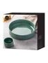 2pc Ladelle Heath 30cm/10cm Porcelain Bowl Serving Noodle/Snack Dish Set Jade, hi-res