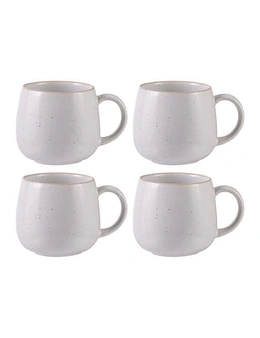 4pc Ladelle Nestle Mug/Cup Set 450ml Hot/Cold Drink Tea/Coffee Stoneware