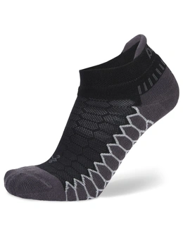 Balega Silver No Show Drynamix Running Socks Outdoor W 8.5-10/M 7-9 M Black
