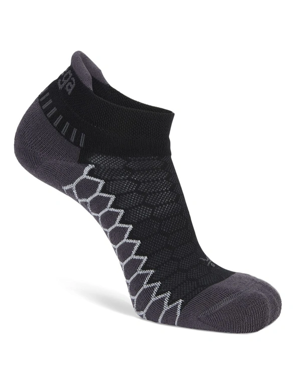 Balega Silver No Show Drynamix Running Socks Outdoor W 8.5-10/M 7-9 M Black, hi-res image number null