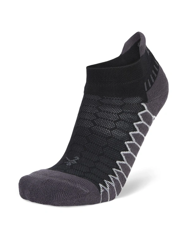 Balega Silver No Show Drynamix Running Socks Outdoor W11-13/M9.5-11.5 L Black, hi-res image number null