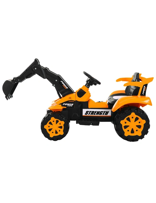 Lenoxx Ride On Excavator - Orange, hi-res image number null