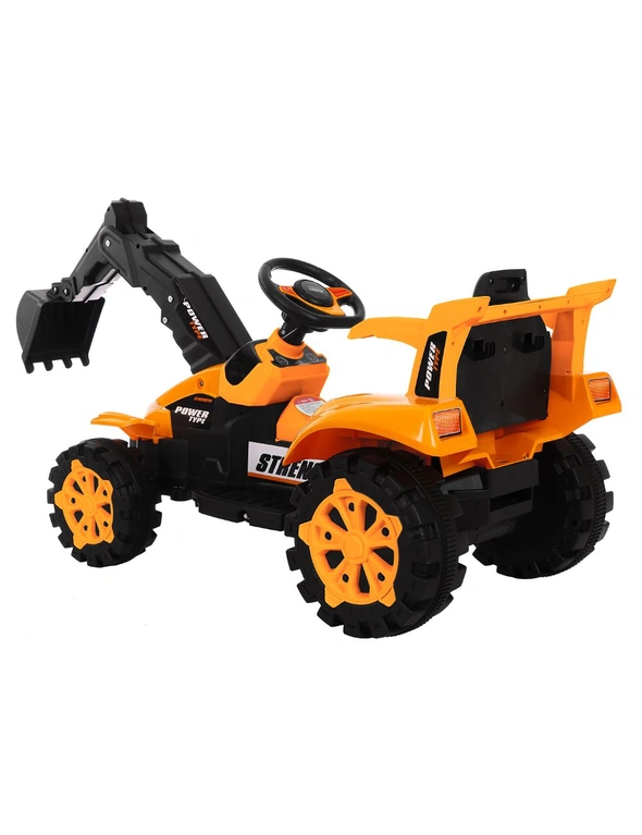 Lenoxx Ride On Excavator - Orange, hi-res image number null