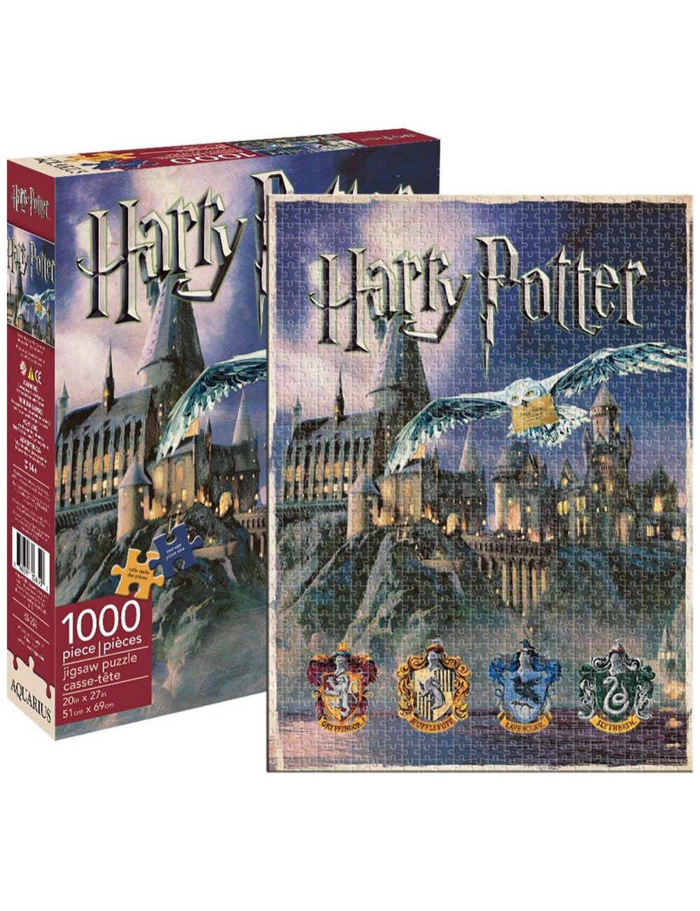 Aquarius Harry Potter Hogwarts 1000pc Puzzle | Rivers Australia