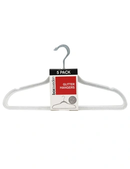 Box Sweden Clear Speckled Hangers 50pc