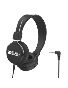 Verbatim Urban Sound Kids 3.5mm Headphones Volume-Limiting For Phones Black