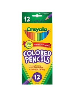 Crayola Full Sized Coloured Pencils 2x 12PK
