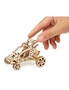 80pc Ugears Desert Buggy Mechanical DIY Kit Wooden 3D Puzzle/Model Gift Set, hi-res