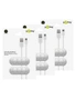 6x Goobay 4 Slots Adhesive Cable 6.4cm Organiser Cord/Wire Management White, hi-res