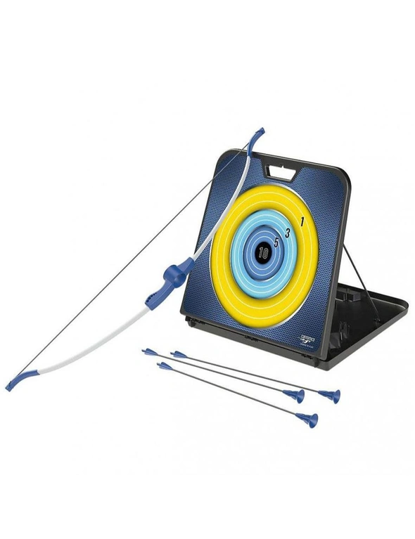 Carromco On-The-Go Travel Fiberglass Bow/Suction Arrow Target Soft Archery Set, hi-res image number null