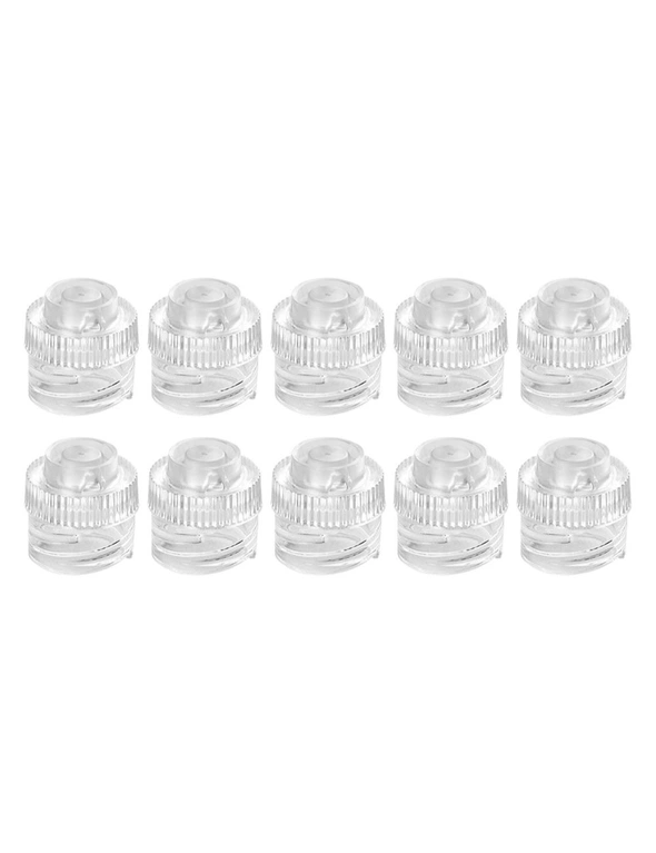 10pc Jura Interchangeable Milk Spout Spare Set For Coffee Machine Frother Clear, hi-res image number null