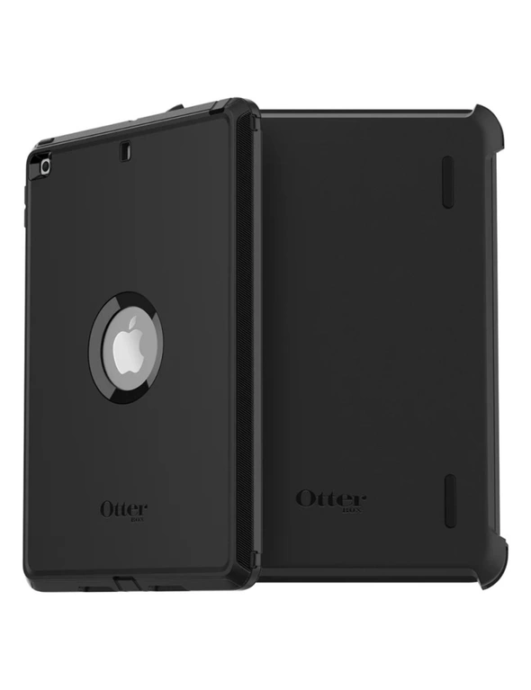 OtterBox Defender Case (Pro Pack) For iPad 7th/8th/9th Gen 10.2" (No Retail Packaging) - Black, hi-res image number null