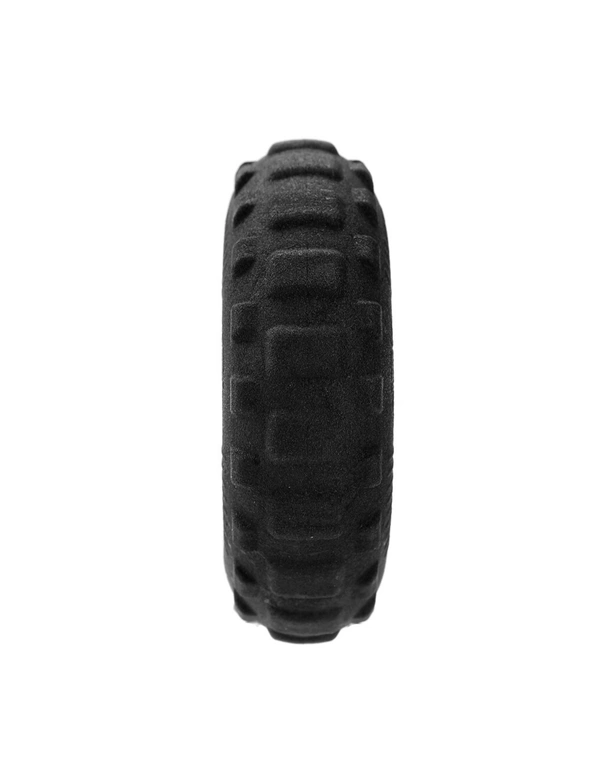 2x Paws & Claws All Terrain Medium 15cm Rubber Tyre Chew Toy Pet/Dog Play Black, hi-res image number null
