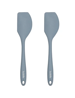 2x Ladelle Craft Blue Silicone Kitchenware Spatula Cooking/Serving Utensil