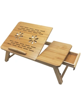 Vistara Bamboo Laptop Table 58cm