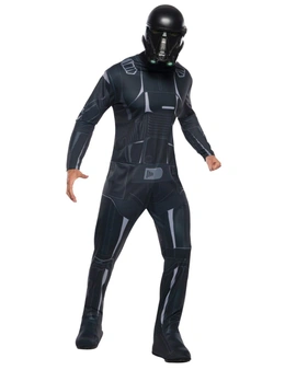 Star Wars Death Trooper Rogue One Adults Dress Up Costume Jumpsuit Size Standard