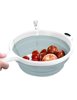 Collapsible 33x24cm Colander Drying/Drainer Fruit/Pasta/Food Kitchen/Camping