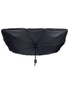 Vistara 145 x 79cm Foldable Car Windscreen Umbrella UV Sun Shade Block w/Bag BLk, hi-res