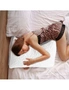 Vistara 46x71cm Sound Sleep Soft Curved Bed Pillow Cool Gel Memory Foam White, hi-res