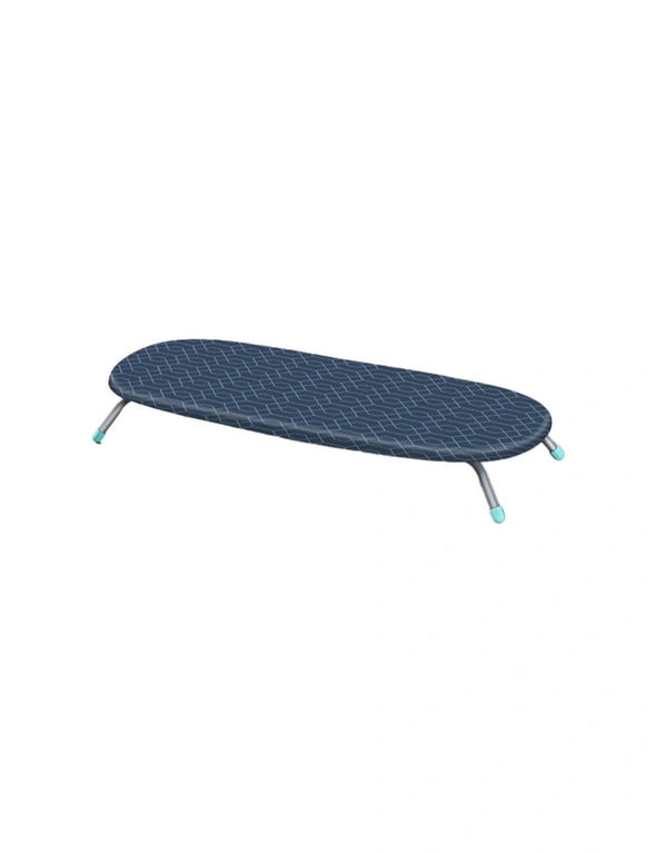 Vistara Foldable Lightweight & Portable Benchtop Clothes Ironing Board Blue, hi-res image number null