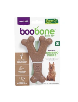 Paws & Claws BooBone Small Wishbone Chew Toy - Assorted Flavour