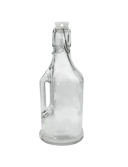LemonLime 350ml Glass Clip Bottle 2PK