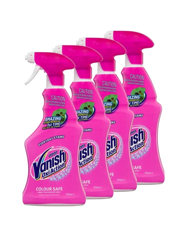 Vanish Preen Oxi Action Detergent Fabric Stain Removal 4x