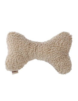2x Paws & Claws Jumbo Bone Sherpa Plush/Soft Dog/Pet Toy 35x23x8cm Assorted