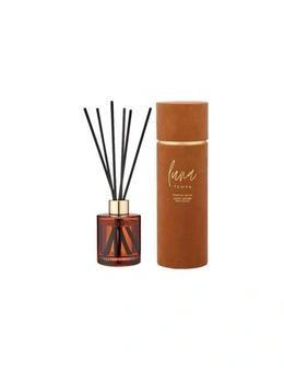 1pc Tempa 120ml Luna Salted Caramel Aroma Home Decor Scented Air Reed Diffuser S