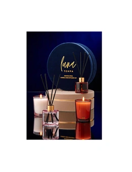 Tempa Luna Coconut & Lime Candle/Reed Diffuser Scent Home Fragrance DÃ©cor Set