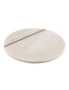Tempa Emerson Marble 30cm Lazy Susan Tray Food/Cheese Charcuterie Board White, hi-res