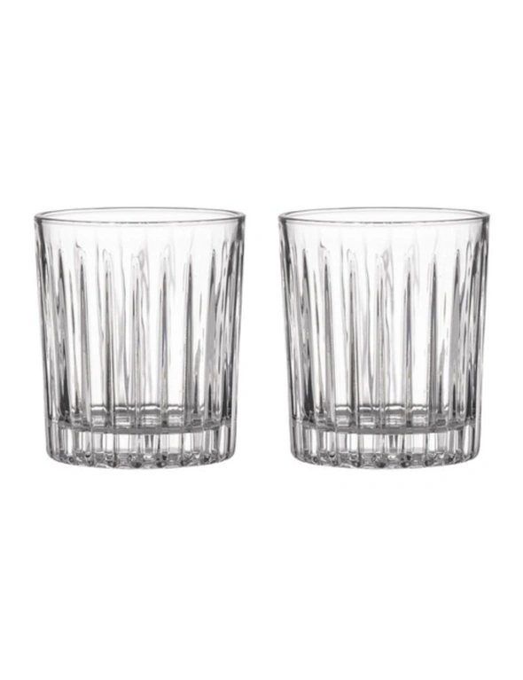 2PK Xavier Crystal 275ml Whisky Glass Cup Liquor Glasses Drinking Tumbler Clear, hi-res image number null