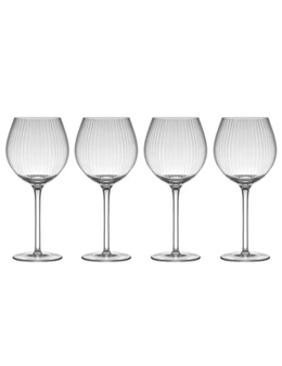 4PK Esme Crystal 450ml Gin Glass Drinking Round Stemware Cup Glasses Set Clear