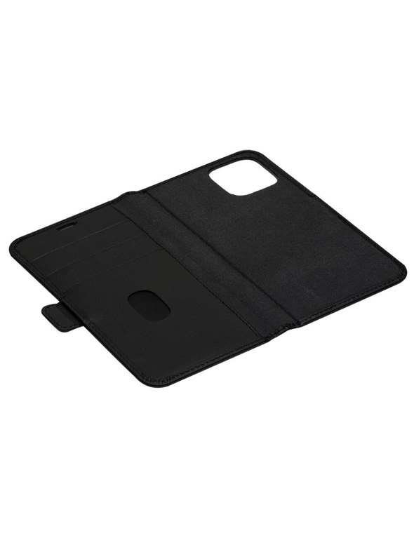 Dbramante iPhone 12 / 12 Pro Lynge Leather Wallet Case - Black | Rockmans