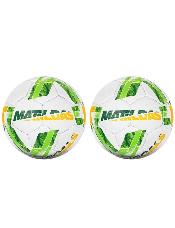 Summit Global 2X Australia Matilda Soccer Ball Size 5, hi-res image number null