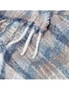 J. Elliot Aiden Faux Mohair 130x160cm Throw Blanket Home/Sofa Decor Navy Multi, hi-res