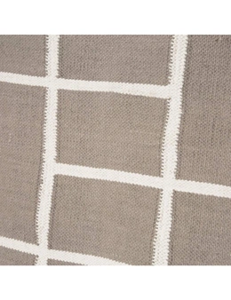 J. Elliot Nadia 60x90cm Cotton Rug Home Room/Bedroom Floor Mat Carpet Sandstone